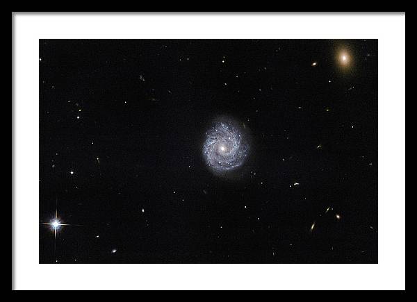 Black Hole of Puzzling Lightness, Virgo Constellation / Art Photo - Framed Print