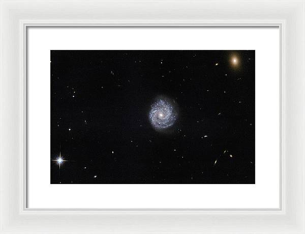 Black Hole of Puzzling Lightness, Virgo Constellation / Art Photo - Framed Print