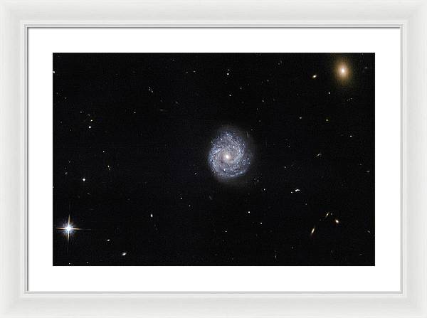 Black Hole of Puzzling Lightness, Virgo Constellation / Art Photo - Framed Print