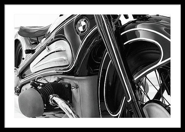 BMW / Art Photo - Framed Print