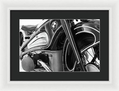 BMW / Art Photo - Framed Print