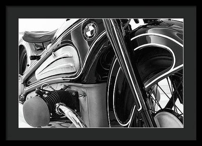 BMW / Art Photo - Framed Print