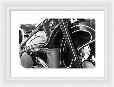 BMW / Art Photo - Framed Print