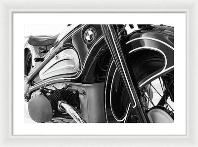 BMW / Art Photo - Framed Print