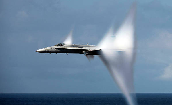 Breaking the Sound Barrier Art Photo - Art Print