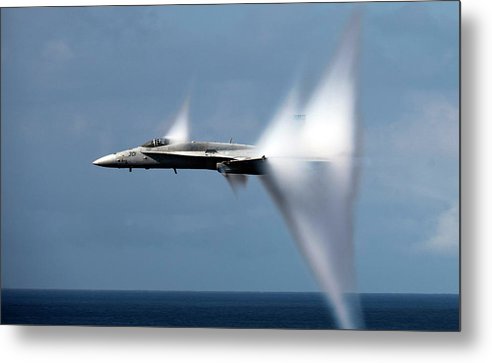 Breaking the Sound Barrier Art Photo - Metal Print