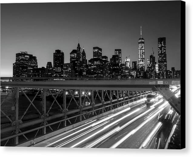 Brooklyn Bridge / Art Photo - Canvas Print