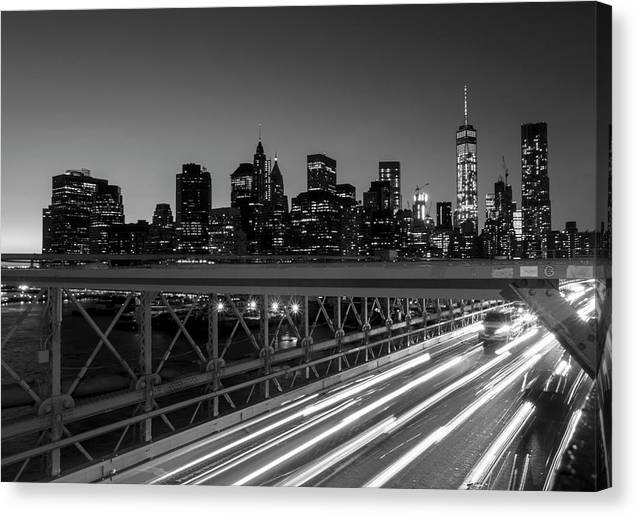 Brooklyn Bridge / Art Photo - Canvas Print