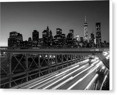 Brooklyn Bridge / Art Photo - Canvas Print