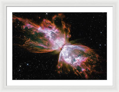 Butterfly Nebula / Art Photo - Framed Print