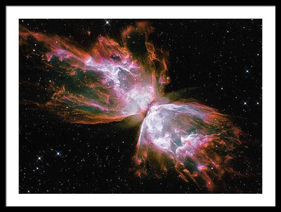 Butterfly Nebula / Art Photo - Framed Print