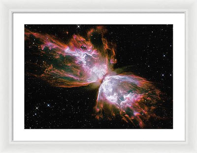 Butterfly Nebula / Art Photo - Framed Print