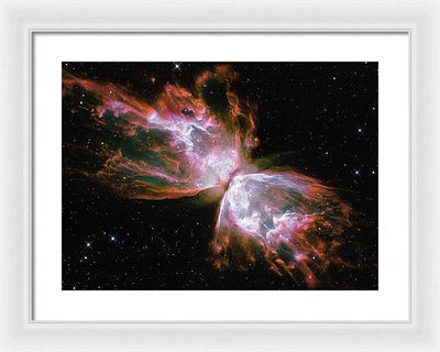 Butterfly Nebula / Art Photo - Framed Print