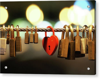 Cadenas d'Amour / Art Photo - Acrylic Print