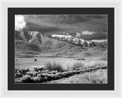 California / Art Photo - Framed Print