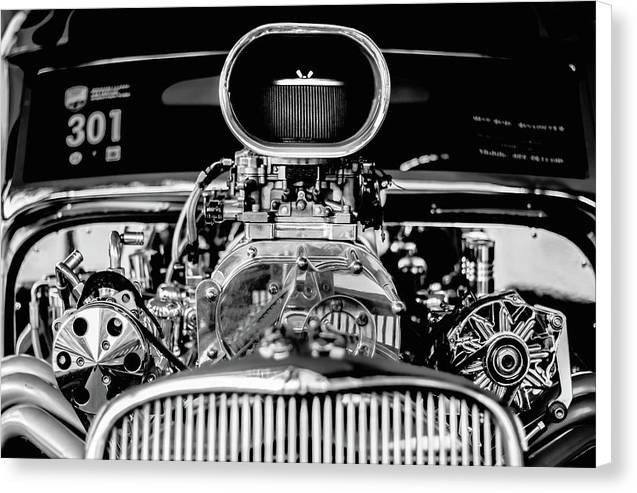 Car Engine 301 / Art Photo - Canvas Print