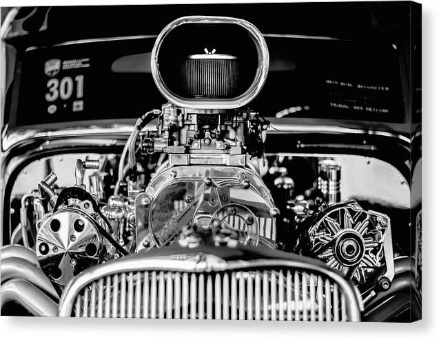 Car Engine 301 / Art Photo - Canvas Print