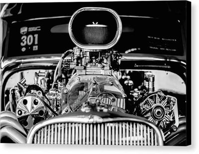 Car Engine 301 / Art Photo - Canvas Print