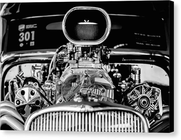 Car Engine 301 / Art Photo - Canvas Print