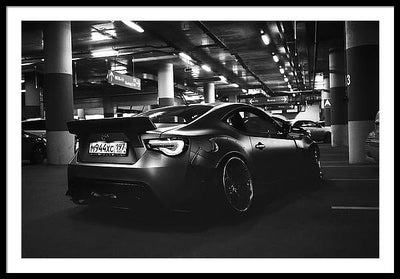 Car, Moscow, Russia #1 / Art Photo - Framed Print