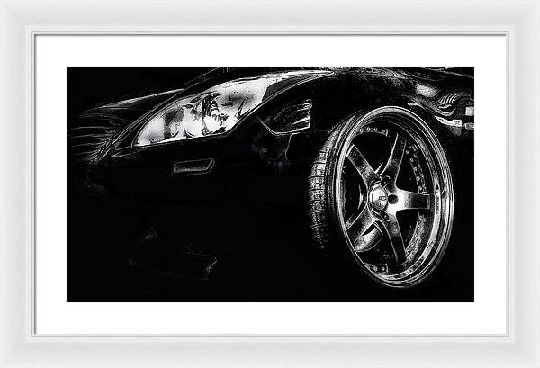 Chrome / Art Photo - Framed Print