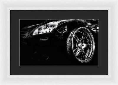 Chrome / Art Photo - Framed Print