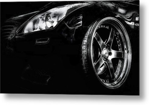 Chrome / Art Photo - Metal Print