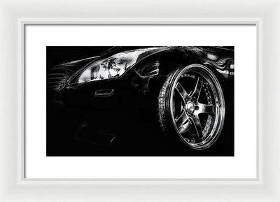 Chrome / Art Photo - Framed Print