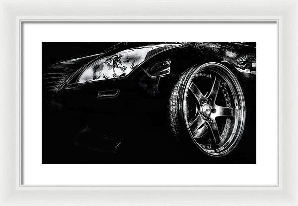 Chrome / Art Photo - Framed Print