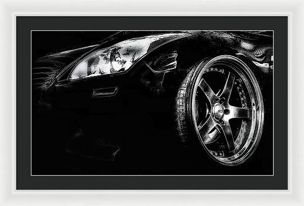 Chrome / Art Photo - Framed Print