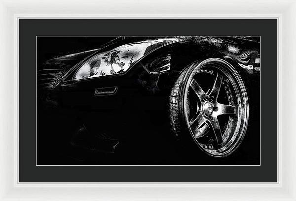 Chrome / Art Photo - Framed Print