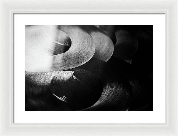 Circles / Art Photo - Framed Print