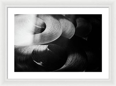 Circles / Art Photo - Framed Print