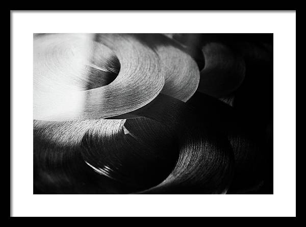 Circles / Art Photo - Framed Print