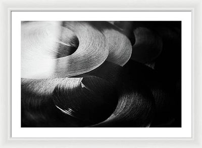 Circles / Art Photo - Framed Print