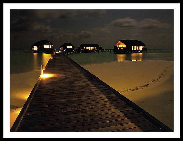 Cocoa Island, Maldives / Art Photo - Framed Print