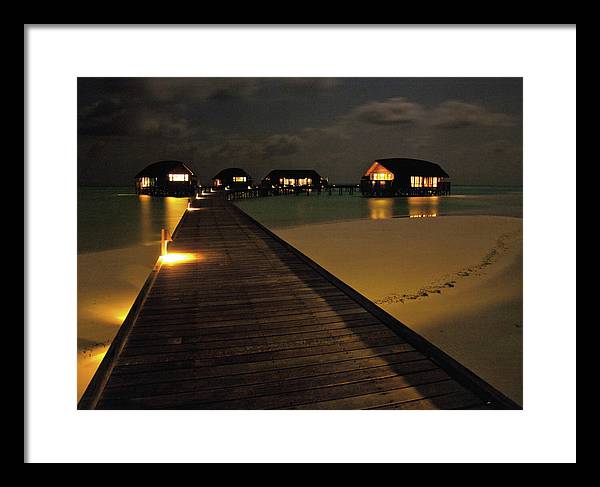 Cocoa Island, Maldives / Art Photo - Framed Print