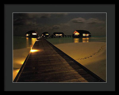 Cocoa Island, Maldives / Art Photo - Framed Print