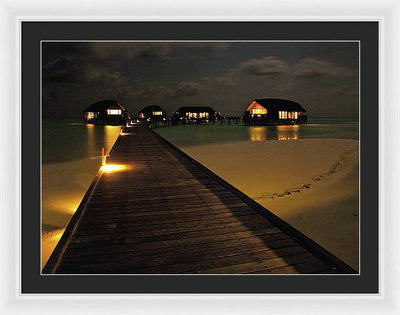 Cocoa Island, Maldives / Art Photo - Framed Print