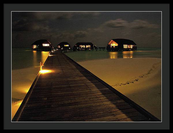 Cocoa Island, Maldives / Art Photo - Framed Print