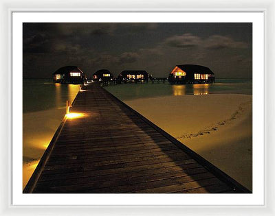 Cocoa Island, Maldives / Art Photo - Framed Print