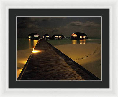 Cocoa Island, Maldives / Art Photo - Framed Print