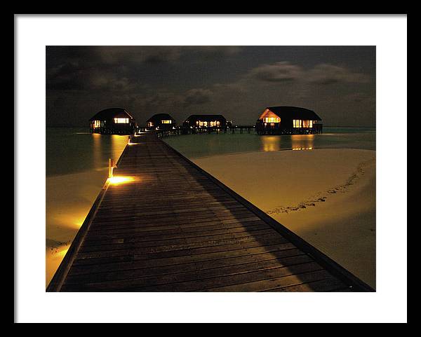 Cocoa Island, Maldives / Art Photo - Framed Print