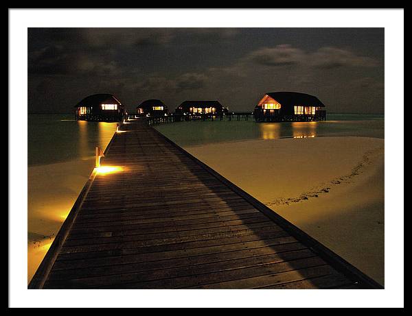 Cocoa Island, Maldives / Art Photo - Framed Print