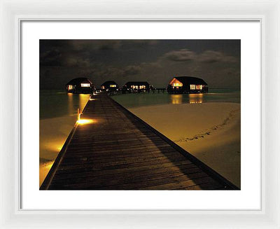 Cocoa Island, Maldives / Art Photo - Framed Print