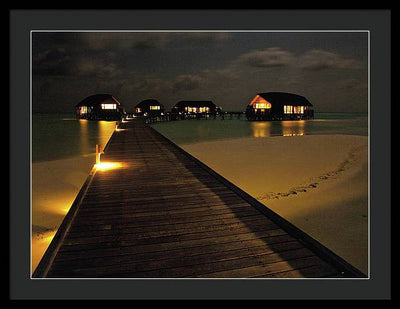 Cocoa Island, Maldives / Art Photo - Framed Print