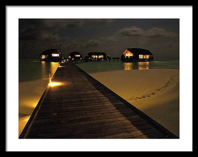 Cocoa Island, Maldives / Art Photo - Framed Print