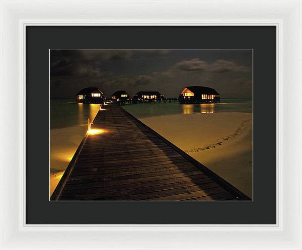 Cocoa Island, Maldives / Art Photo - Framed Print