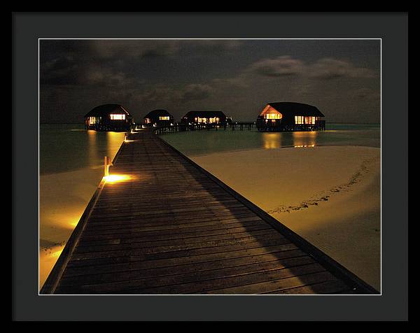 Cocoa Island, Maldives / Art Photo - Framed Print