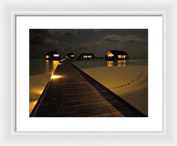 Cocoa Island, Maldives / Art Photo - Framed Print